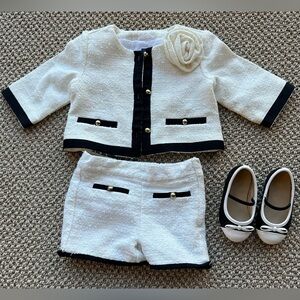 Janie and Jack 18-24 months too and bottoms shoes